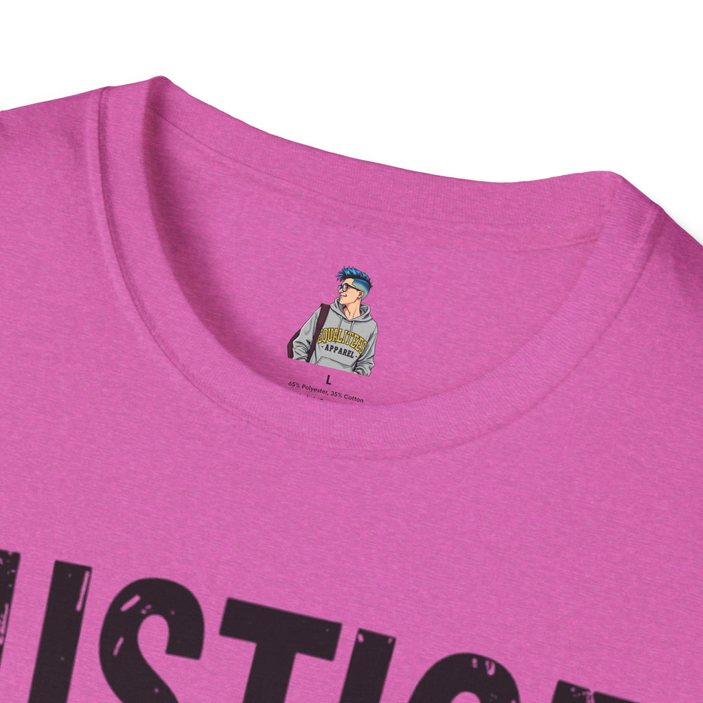 Justice for Native Communities Unisex Softstyle T-Shirt, Activism Tee, Social Justice Apparel, Comfortable Graphic Shirt, Gift for Advocates - EqualiTees.Me