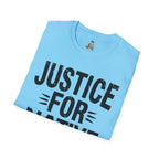 Justice for Native Communities Unisex Softstyle T-Shirt, Activism Tee, Social Justice Apparel, Comfortable Graphic Shirt, Gift for Advocates - EqualiTees.Me