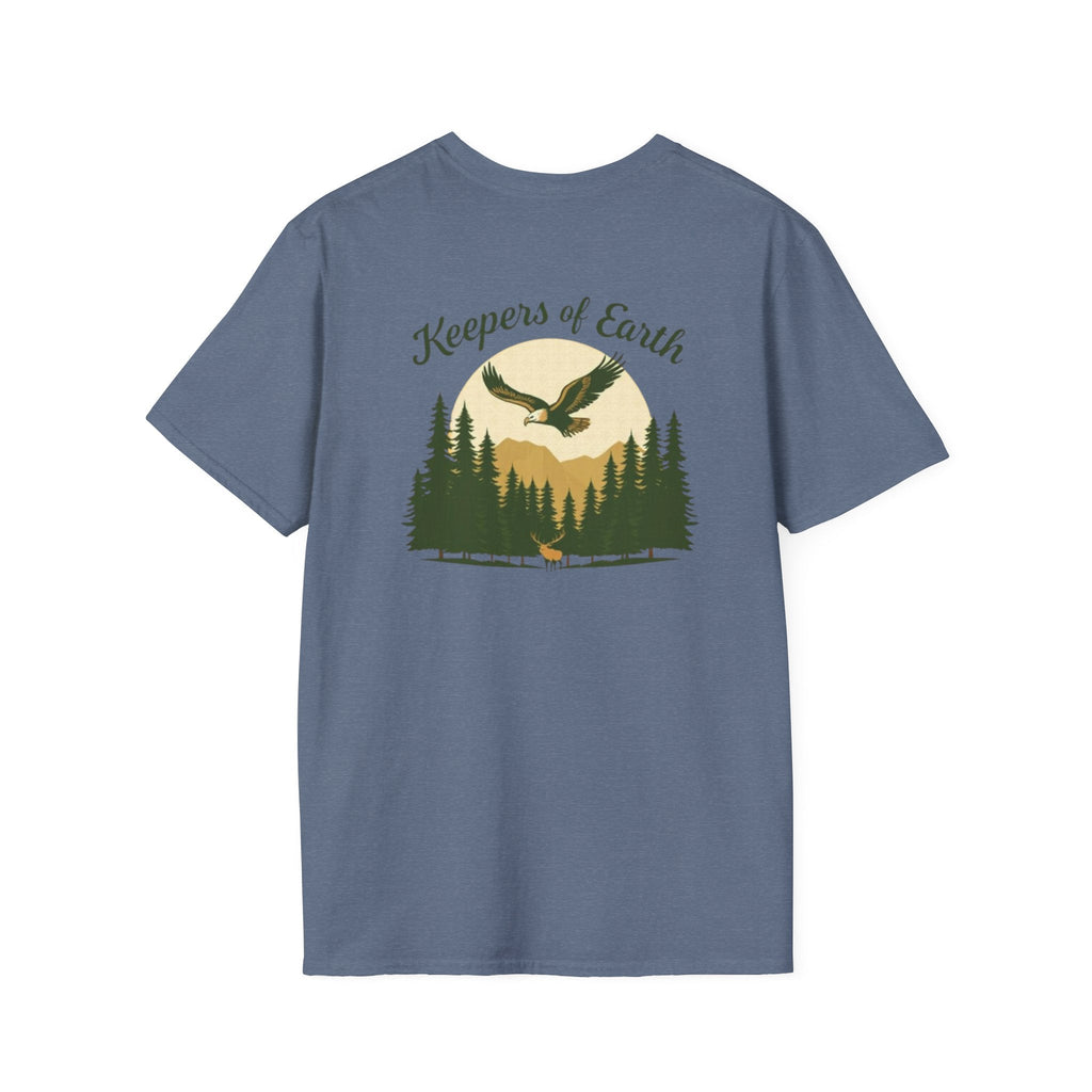 Keepers of the Earth Eagle and Elk T-shirt - EqualiTees.Me