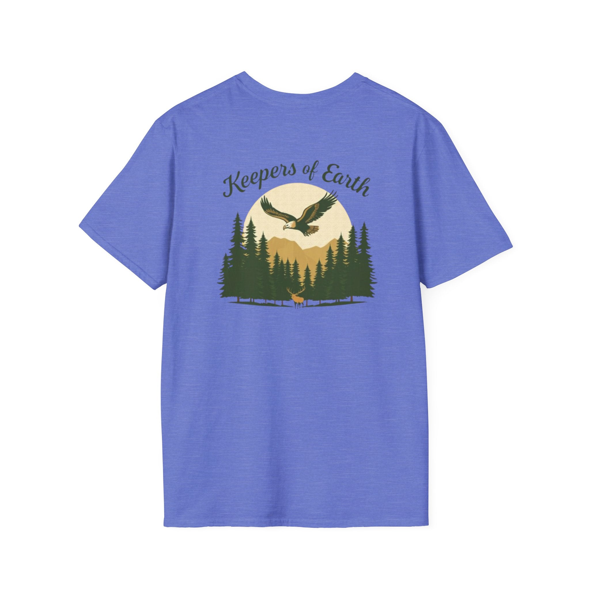 Keepers of the Earth Eagle and Elk T-shirt - EqualiTees.Me