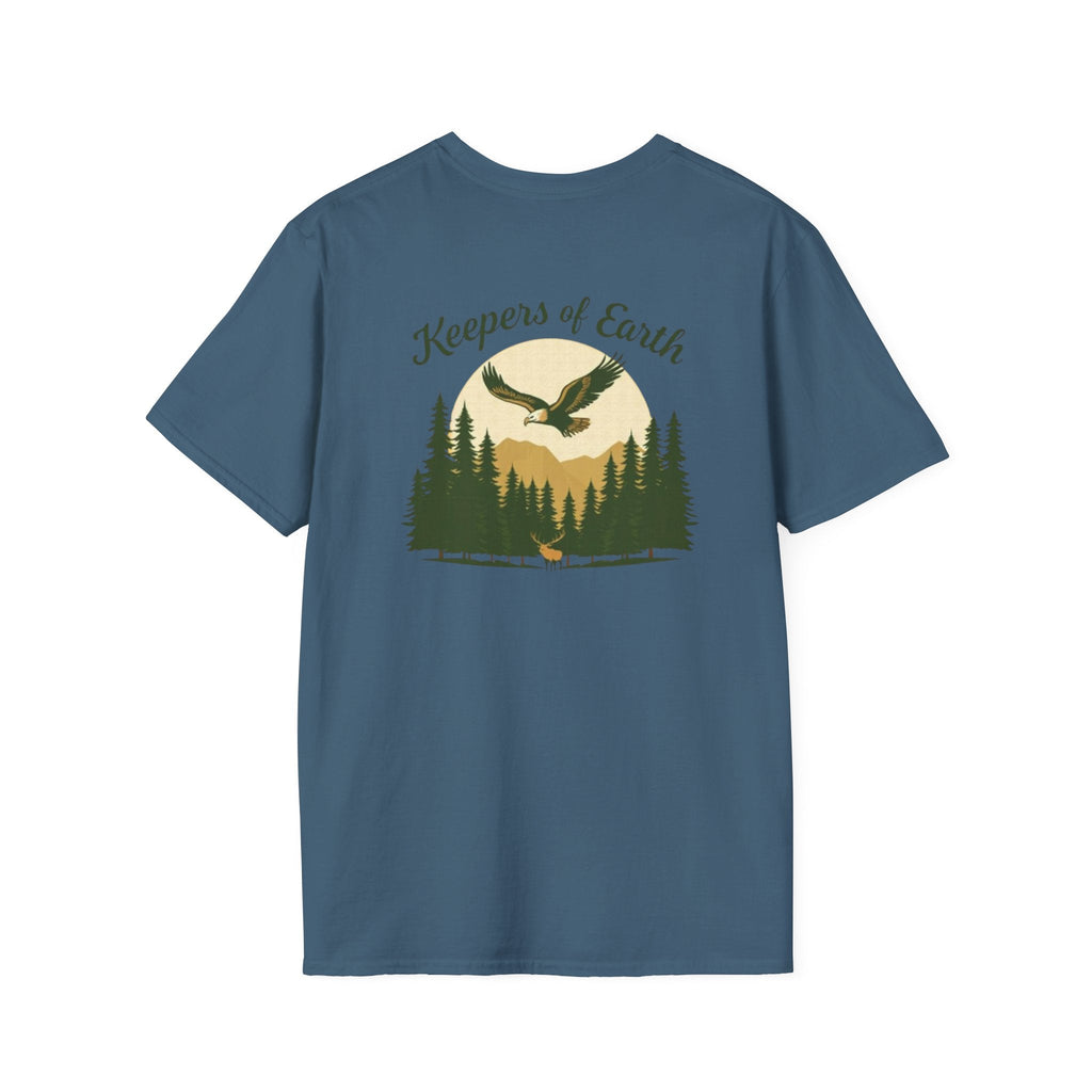 Keepers of the Earth Eagle and Elk T-shirt - EqualiTees.Me