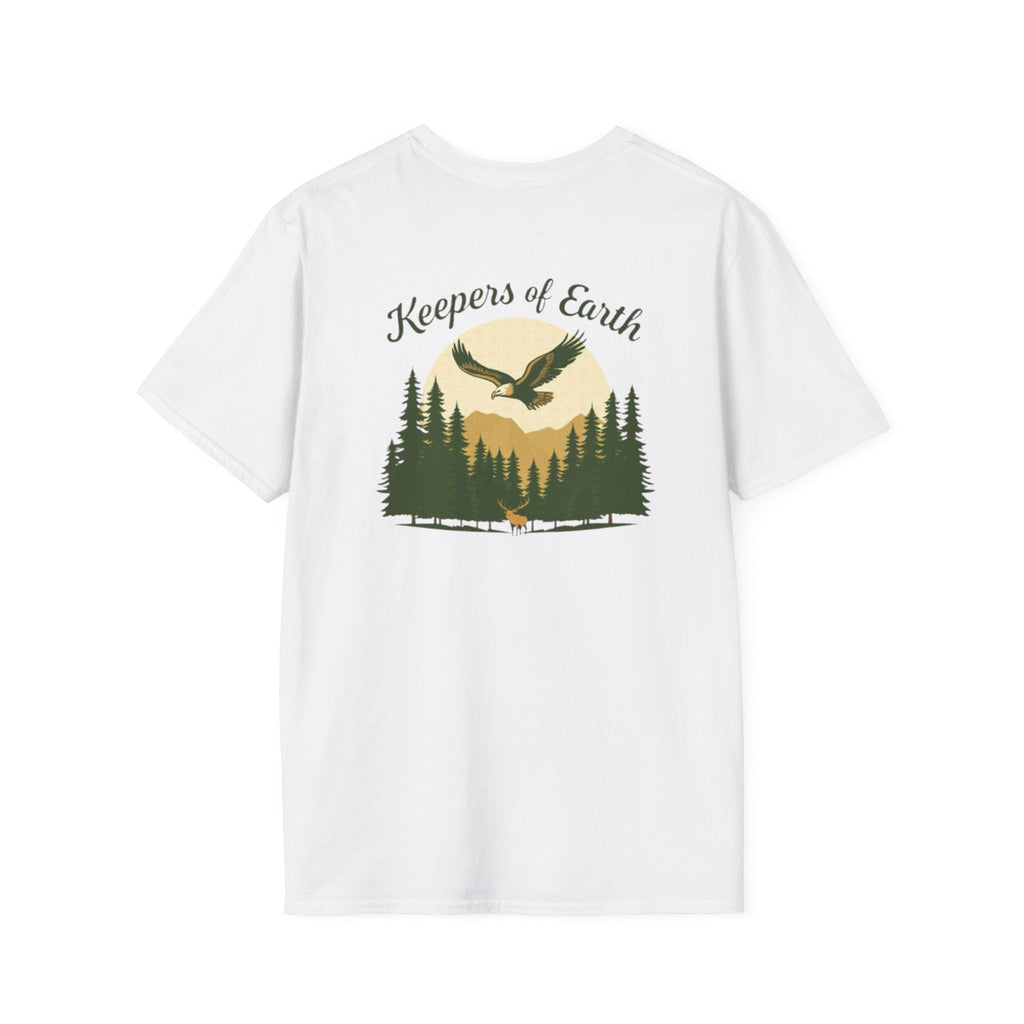 Keepers of the Earth Eagle and Elk T-shirt - EqualiTees.Me