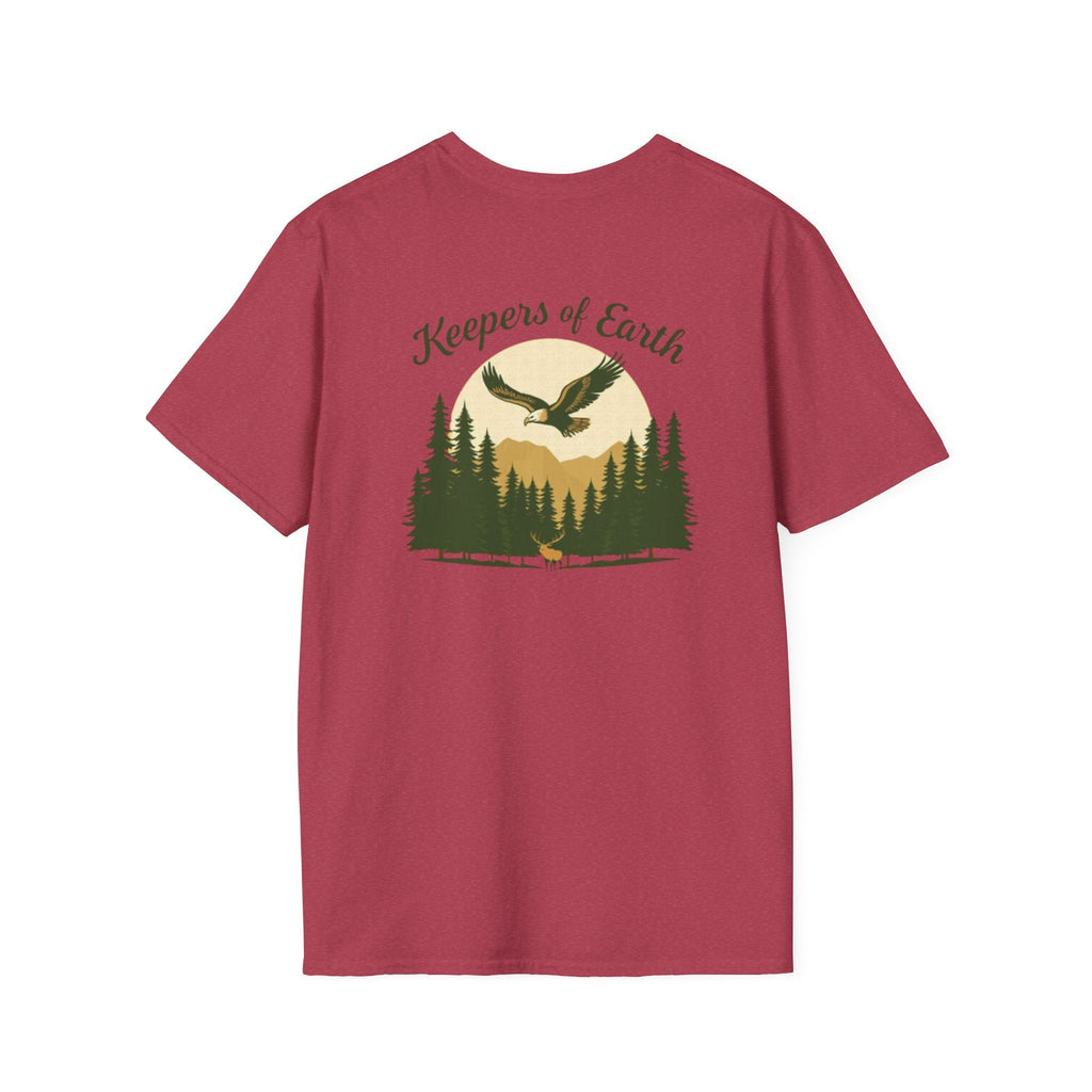 Keepers of the Earth Eagle and Elk T-shirt - EqualiTees.Me