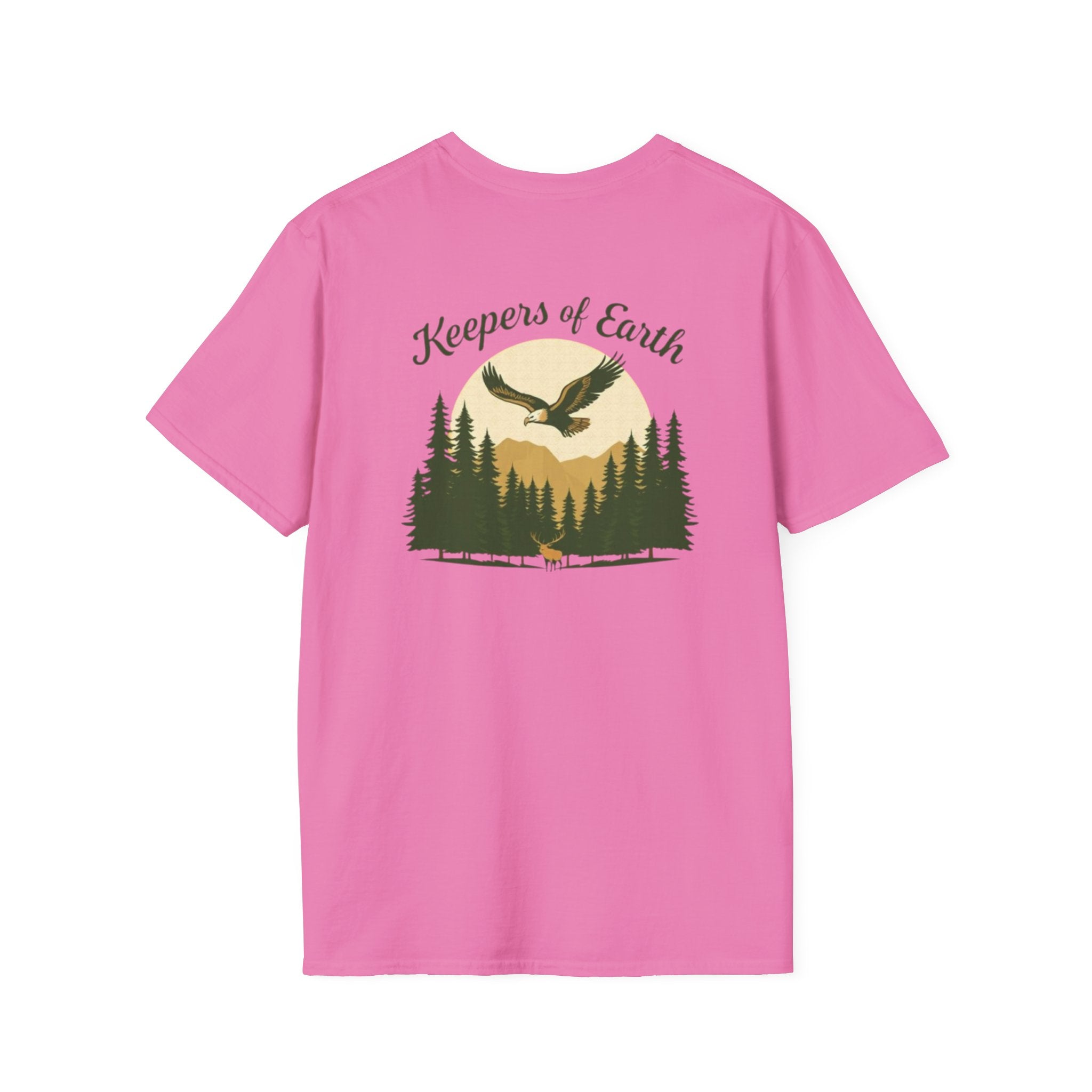 Keepers of the Earth Eagle and Elk T-shirt - EqualiTees.Me