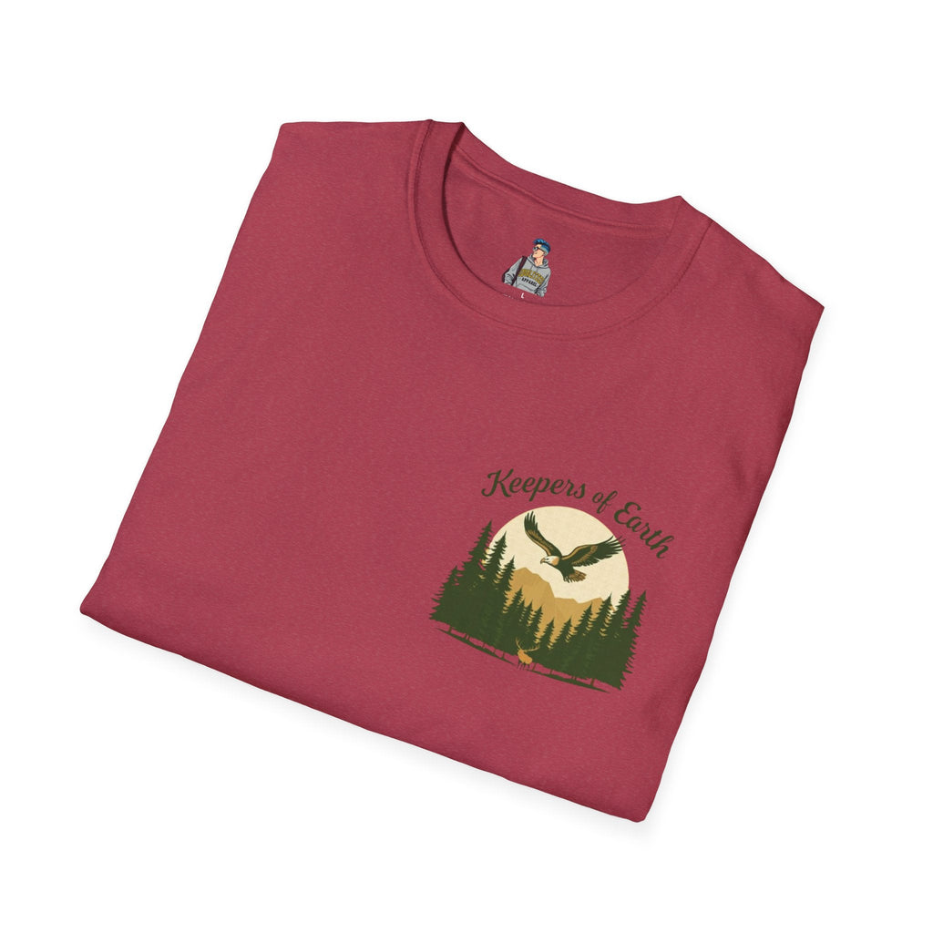 Keepers of the Earth Eagle and Elk T-shirt - EqualiTees.Me