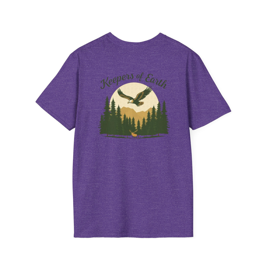 Keepers of the Earth Eagle and Elk T-shirt - EqualiTees.Me