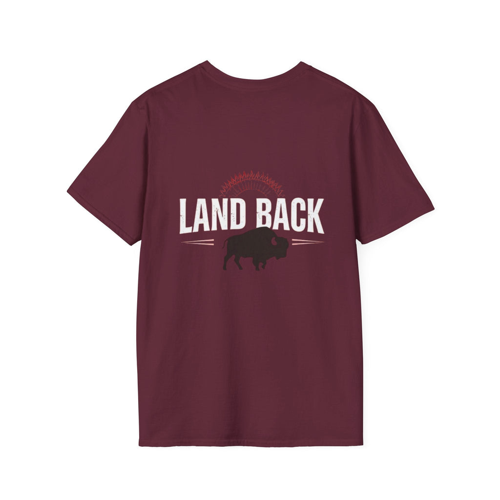 'Land Back' Unisex Softstyle T-shirt - EqualiTees.Me