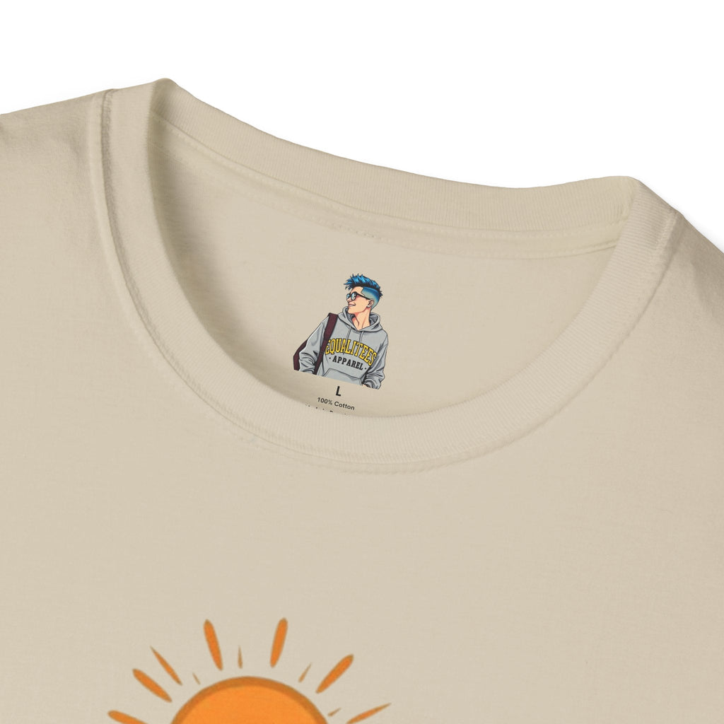 Mountain Scene Unisex Softstyle T-shirt - EqualiTees.Me