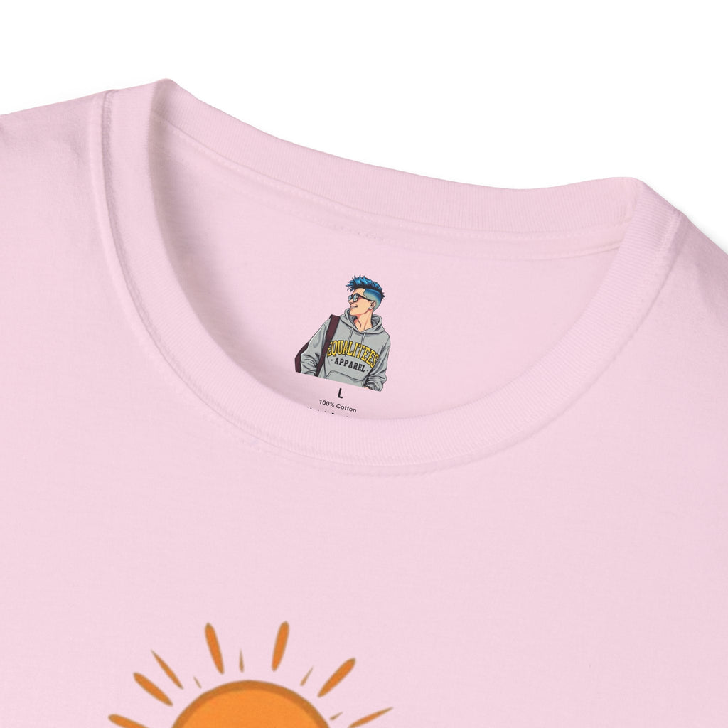 Mountain Scene Unisex Softstyle T-shirt - EqualiTees.Me