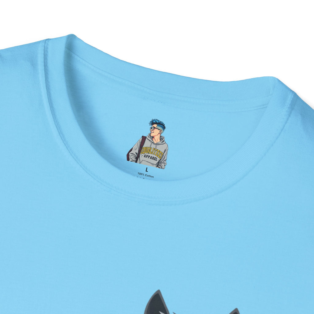 Mystical Wolf Design Unisex Softstyle T-shirt - EqualiTees.Me