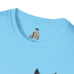 Mystical Wolf Design Unisex Softstyle T-shirt - EqualiTees.Me