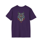 Mystical Wolf Design Unisex Softstyle T-shirt - EqualiTees.Me