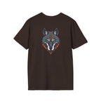 Mystical Wolf Design Unisex Softstyle T-shirt - EqualiTees.Me