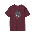 Mystical Wolf Design Unisex Softstyle T-shirt - EqualiTees.Me