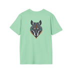 Mystical Wolf Design Unisex Softstyle T-shirt - EqualiTees.Me