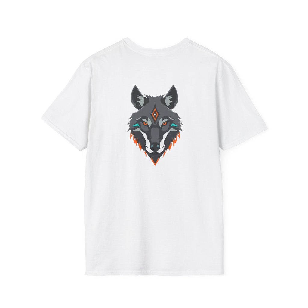Mystical Wolf Design Unisex Softstyle T-shirt - EqualiTees.Me