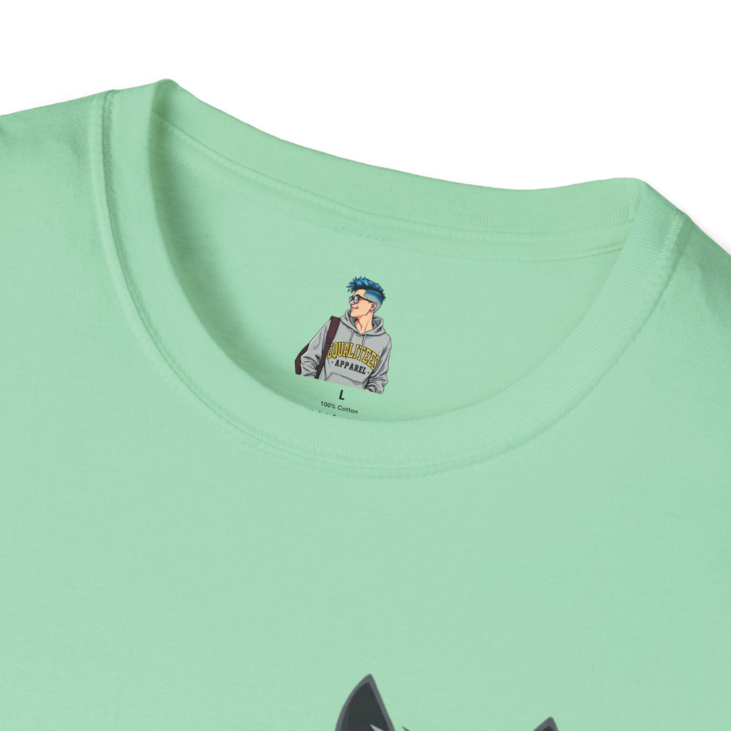 Mystical Wolf Design Unisex Softstyle T-shirt - EqualiTees.Me