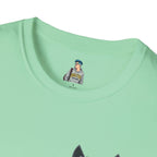 Mystical Wolf Design Unisex Softstyle T-shirt - EqualiTees.Me