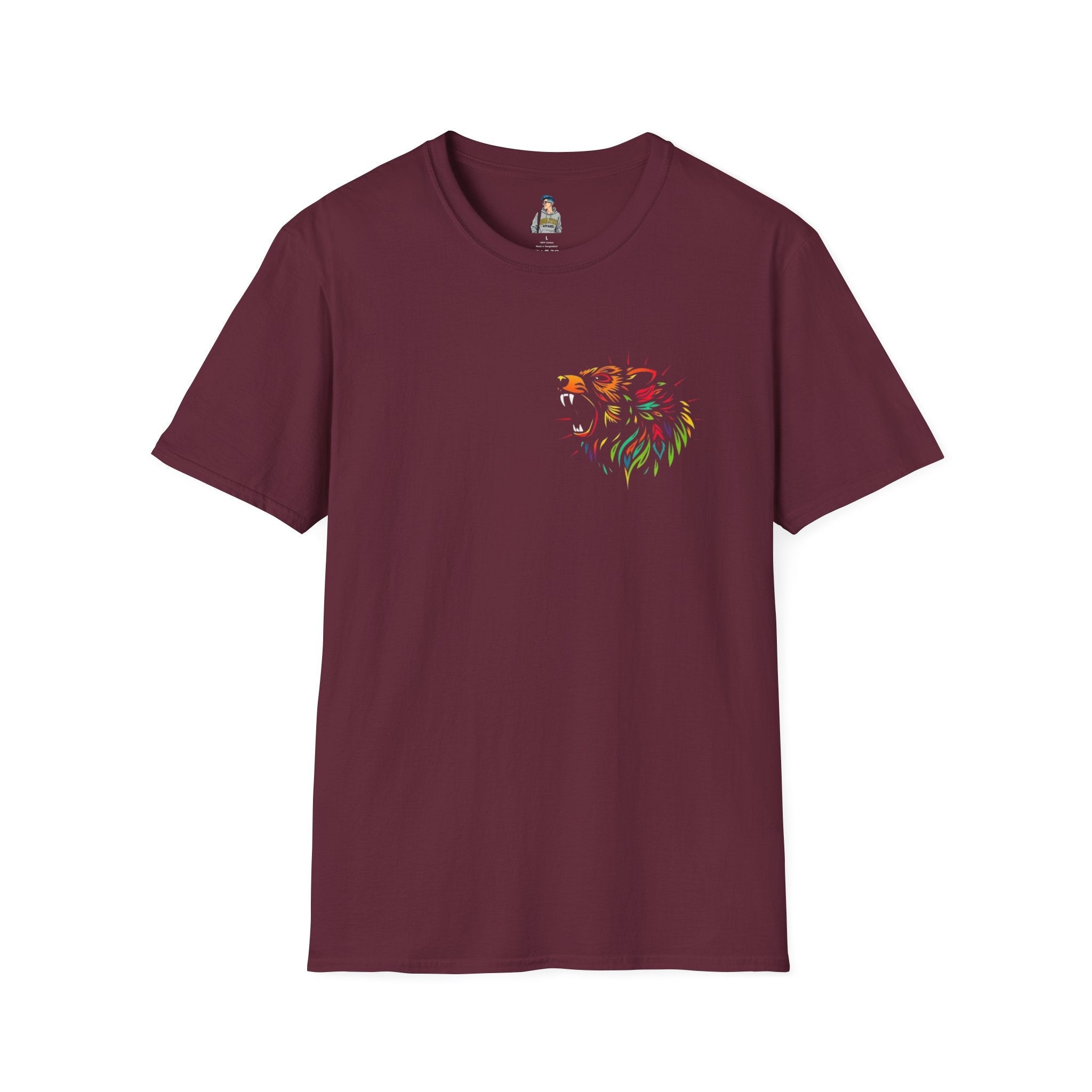 Native Bear Pride Unisex Softstyle T-shirt - EqualiTees.Me