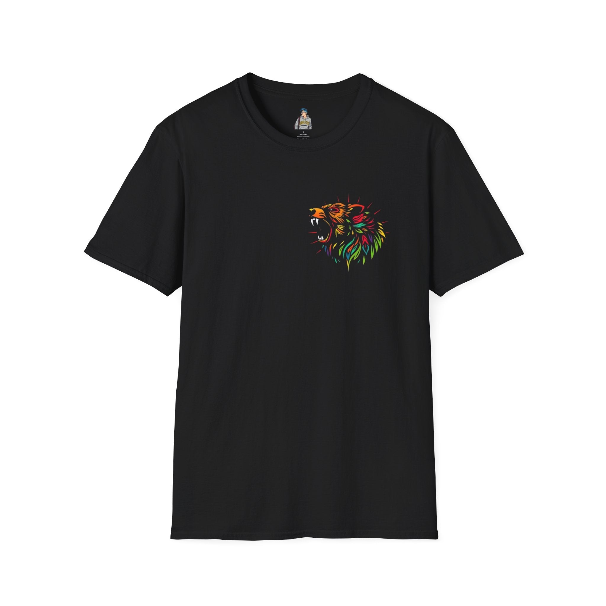 Native Bear Pride Unisex Softstyle T-shirt - EqualiTees.Me