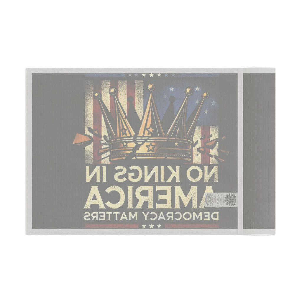 No Kings in America - Protest Flag - EqualiTees.Me