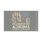 No Kings in America - Protest Flag - EqualiTees.Me