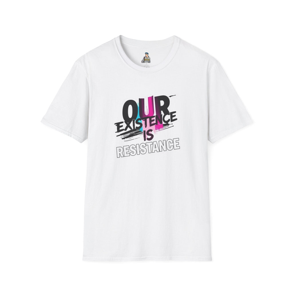 Our Existence is Resistance Trans Pride Tee - EqualiTees.Me