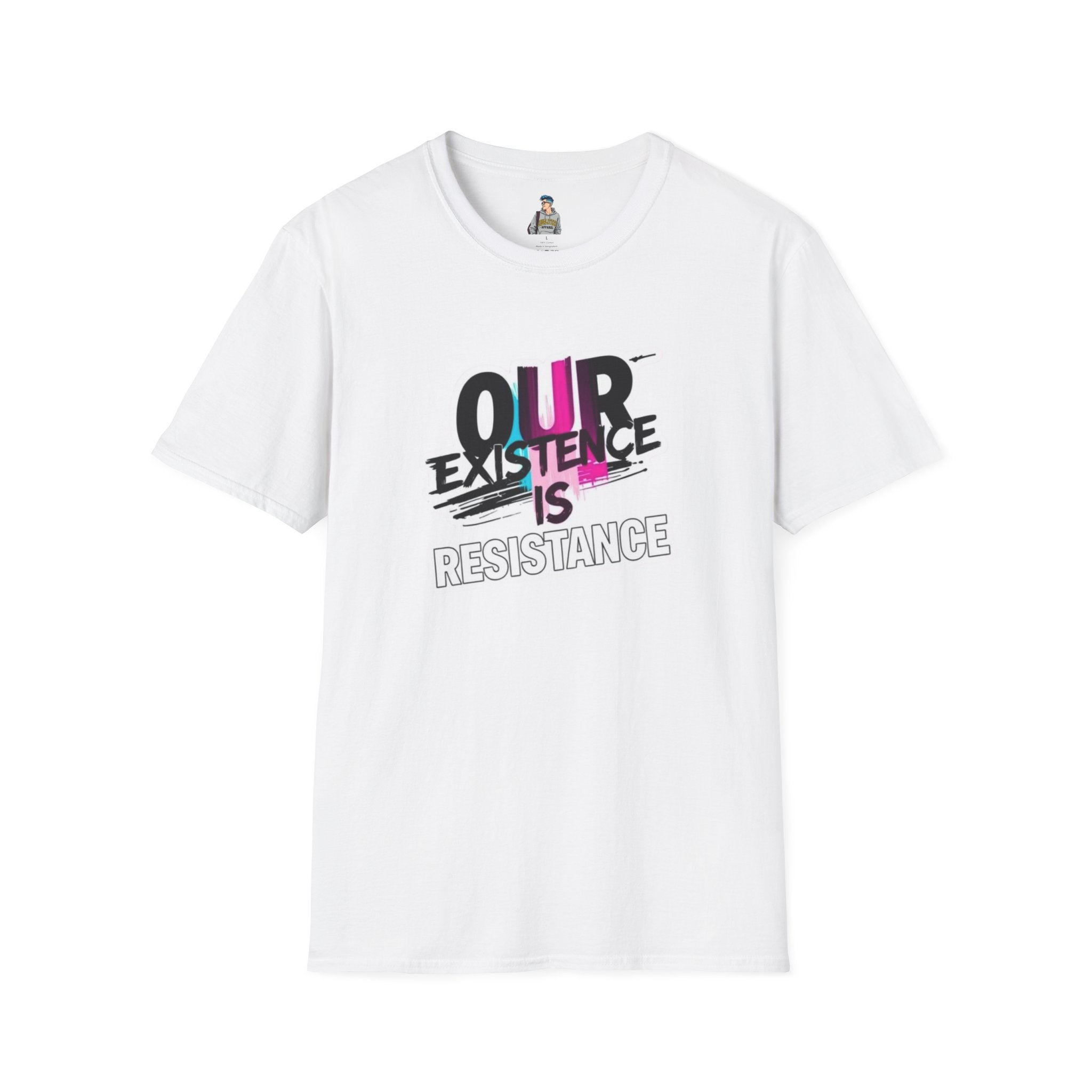 Our Existence is Resistance Trans Pride Tee - EqualiTees.Me