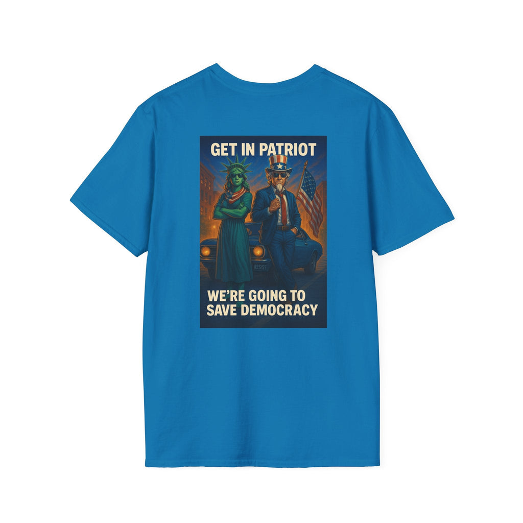 Patriotic Activism T-Shirt - Our Resistance Matters & Save Democracy Designs - EqualiTees.Me