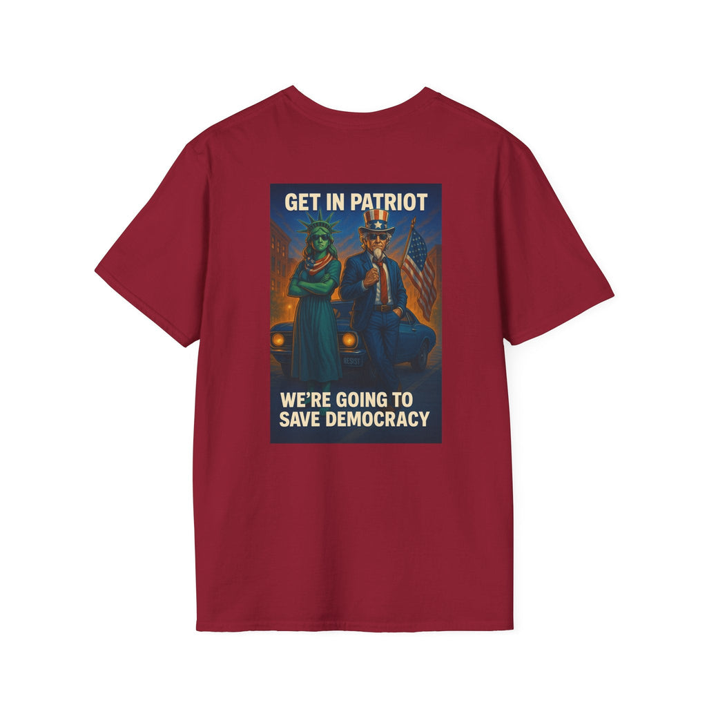 Patriotic Activism T-Shirt - Our Resistance Matters & Save Democracy Designs - EqualiTees.Me