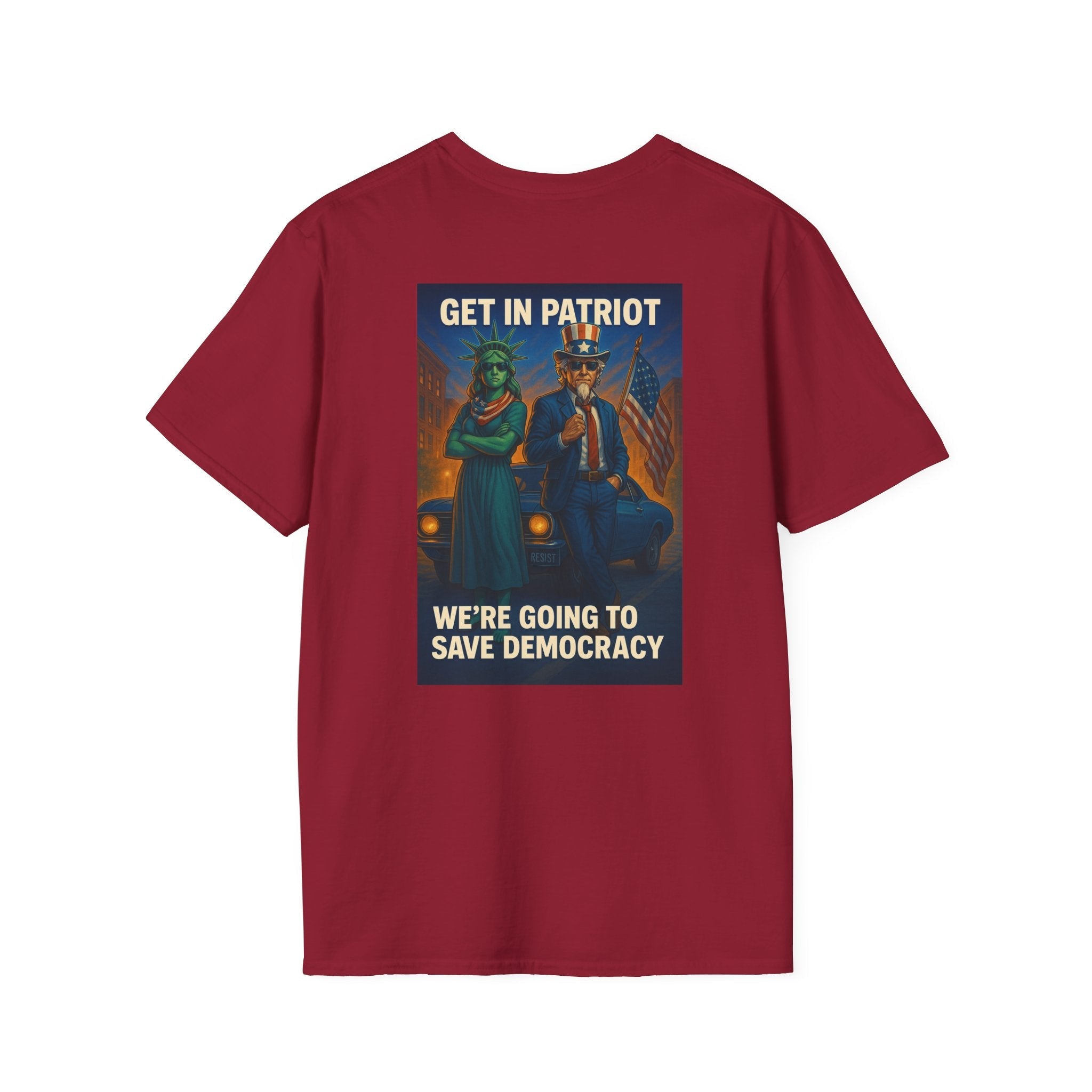 Patriotic Activism T-Shirt - Our Resistance Matters & Save Democracy Designs - EqualiTees.Me