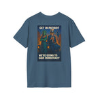 Patriotic Activism T-Shirt - Our Resistance Matters & Save Democracy Designs - EqualiTees.Me