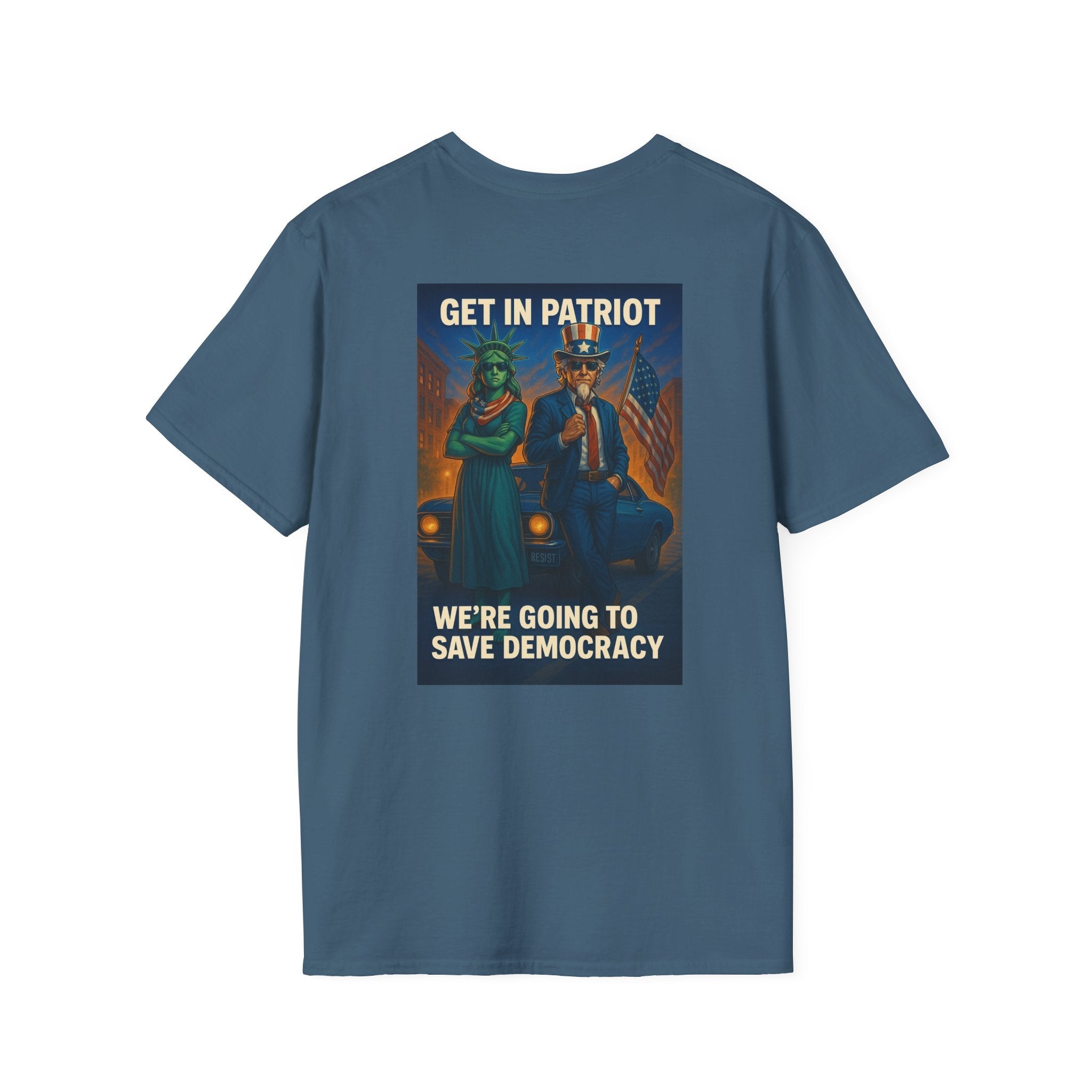 Patriotic Activism T-Shirt - Our Resistance Matters & Save Democracy Designs - EqualiTees.Me