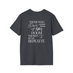 Patriotic Unisex Softstyle T-Shirt - "USA" & History Quote Design - EqualiTees.Me