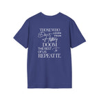 Patriotic Unisex Softstyle T-Shirt - "USA" & History Quote Design - EqualiTees.Me