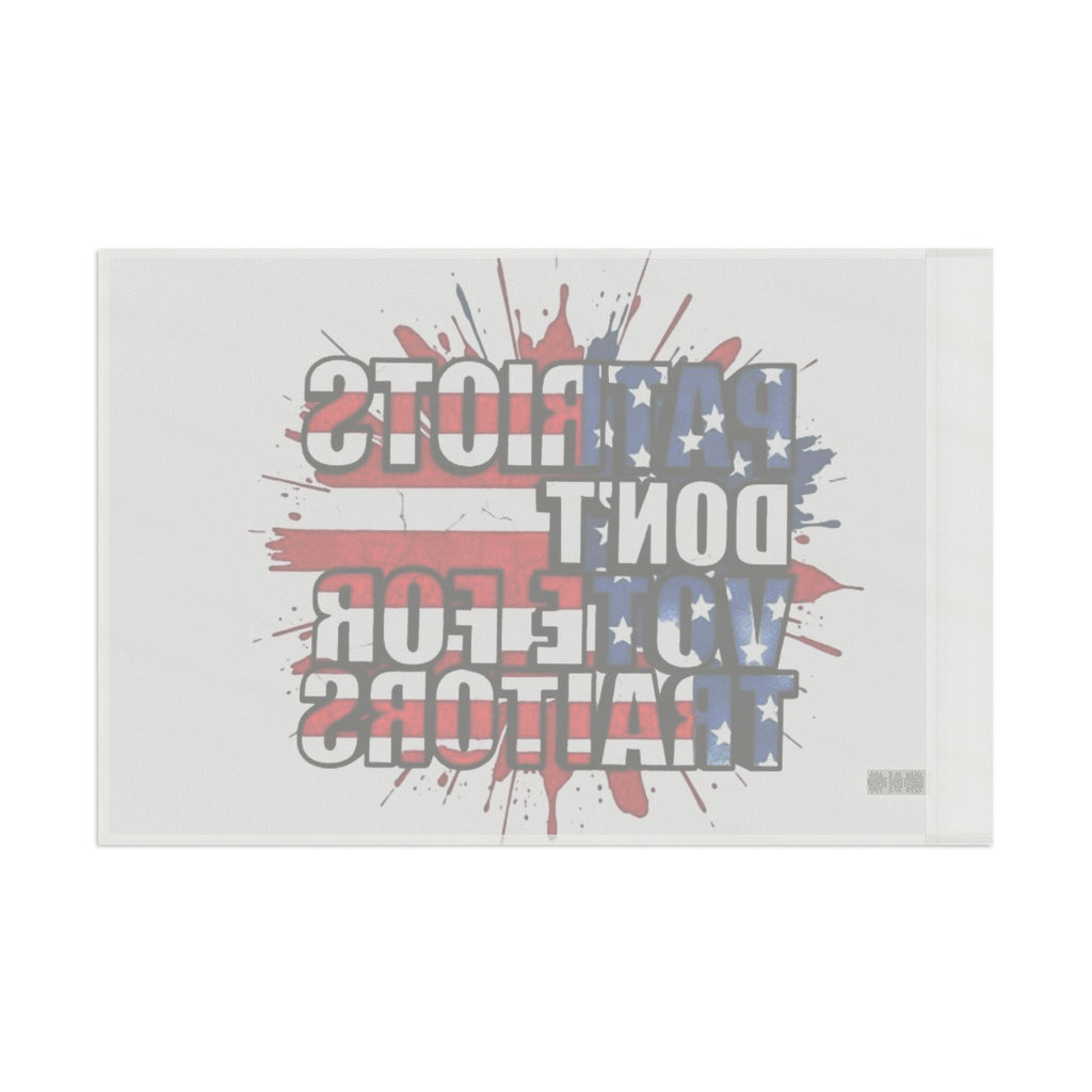 Patriots Don't Vote for Traitors - Protest Flag - EqualiTees.Me