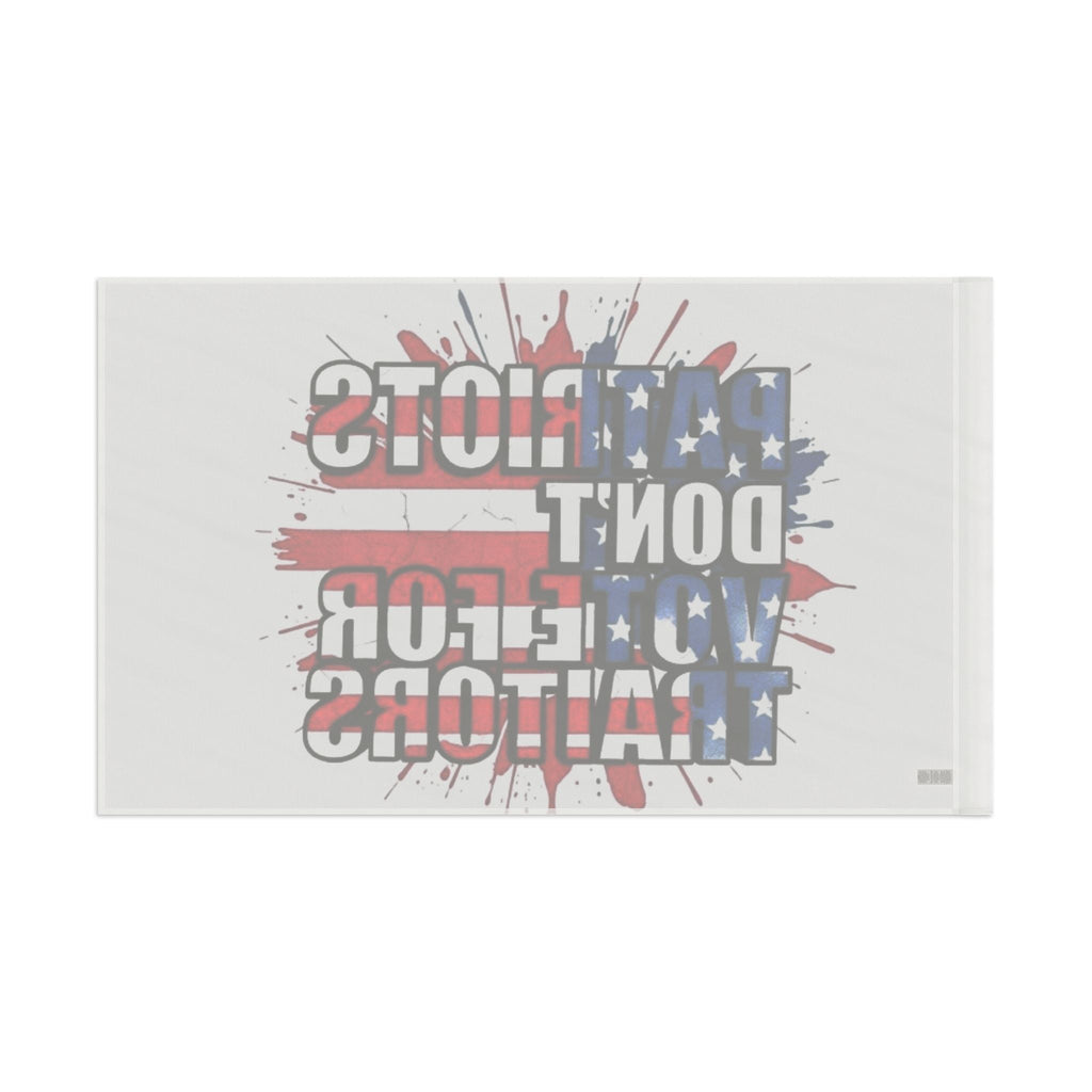 Patriots Don't Vote for Traitors - Protest Flag - EqualiTees.Me