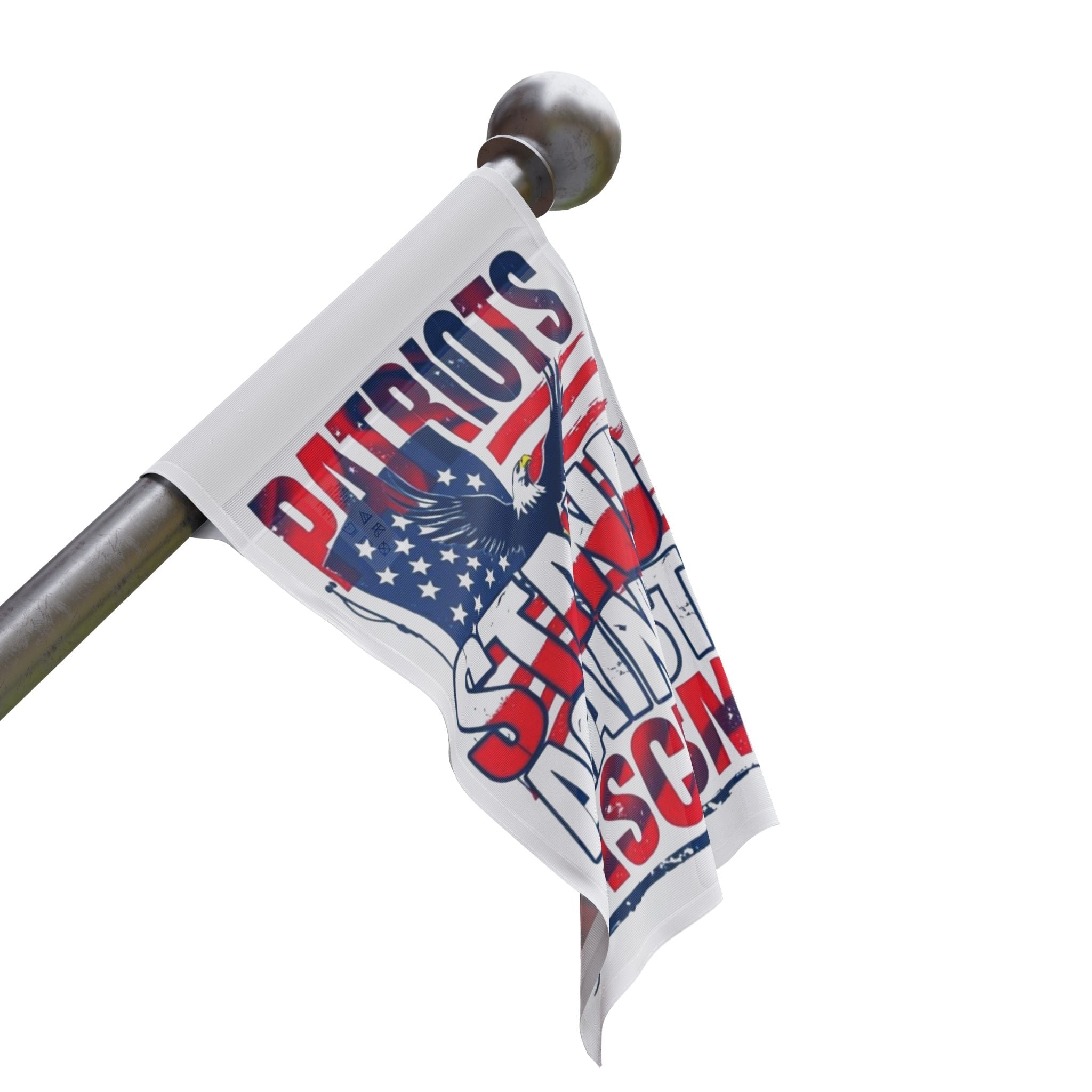 Patriots Stand Against Fascism - Protest Flag - EqualiTees.Me