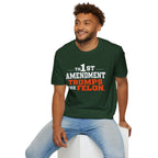 Political T-Shirt - 1st Amendment Trumps the Felon - EqualiTees.Me