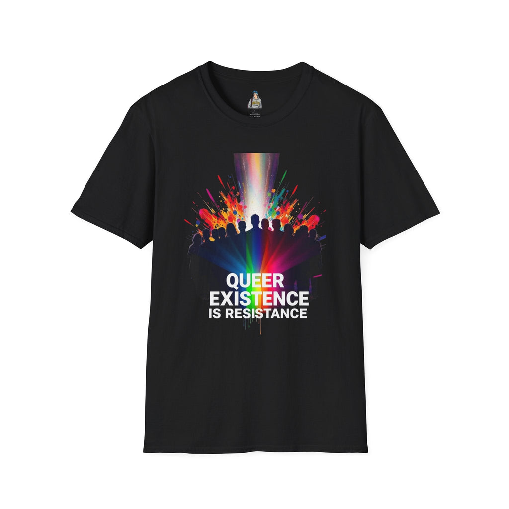 Pride Graphic T-Shirt - "Queer Existence is Resistance" - EqualiTees.Me