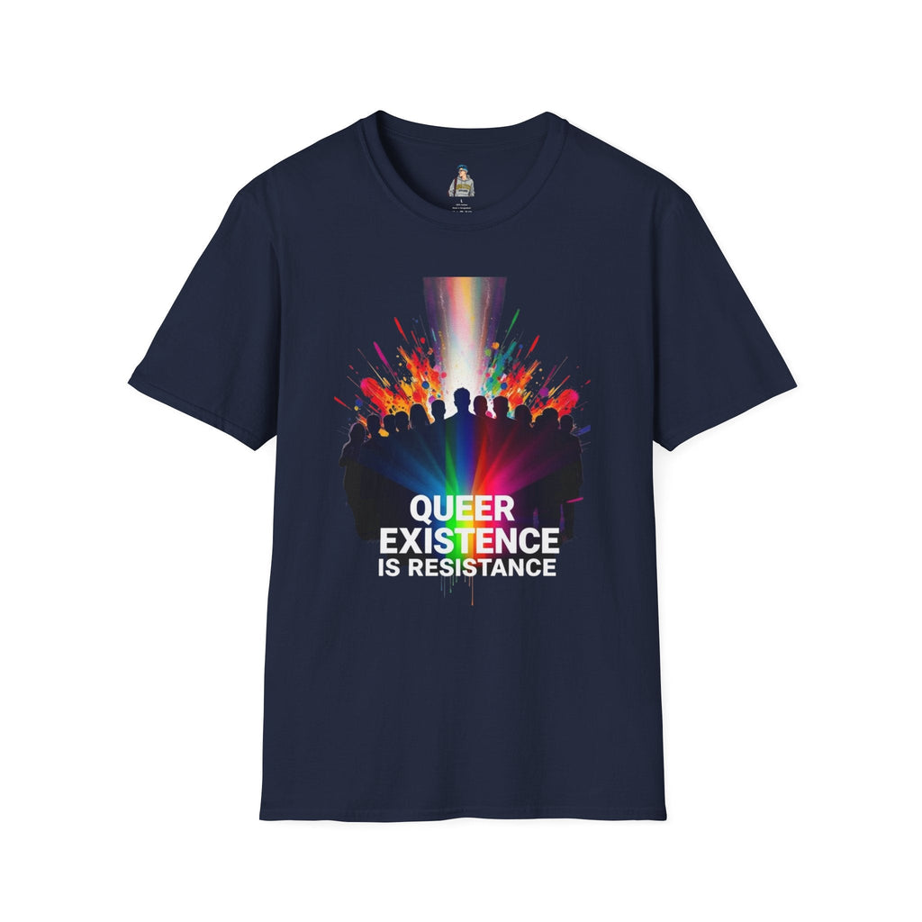 Pride Graphic T-Shirt - "Queer Existence is Resistance" - EqualiTees.Me