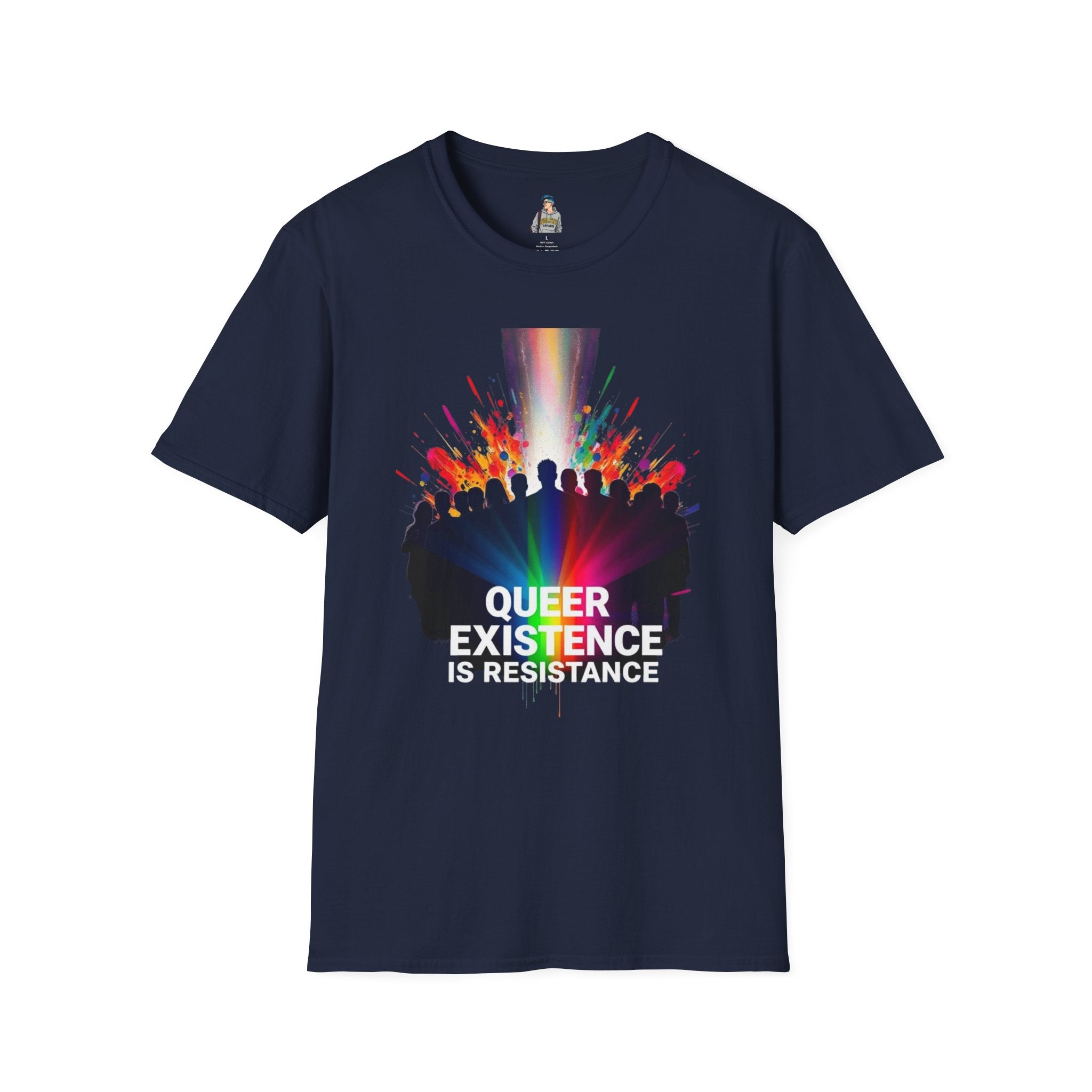 Pride Graphic T-Shirt - "Queer Existence is Resistance" - EqualiTees.Me