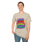 Pride T-Shirt, Unisex Graphic Tee, "I don't even think straight" - EqualiTees.Me