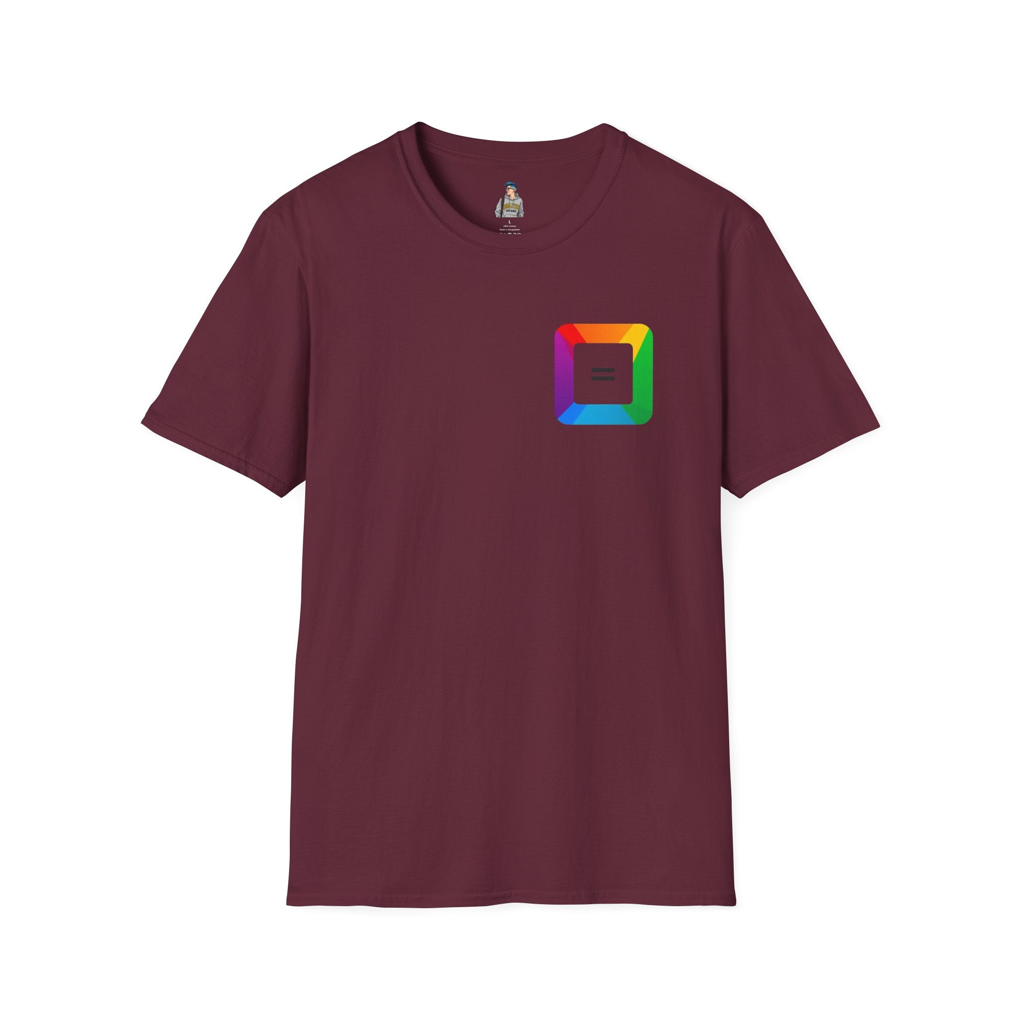 Pride - Theme Unisex Softstyle T-Shirt - "True freedom is Equality for ALL" - EqualiTees.Me