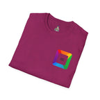 Pride - Theme Unisex Softstyle T-Shirt - "True freedom is Equality for ALL" - EqualiTees.Me