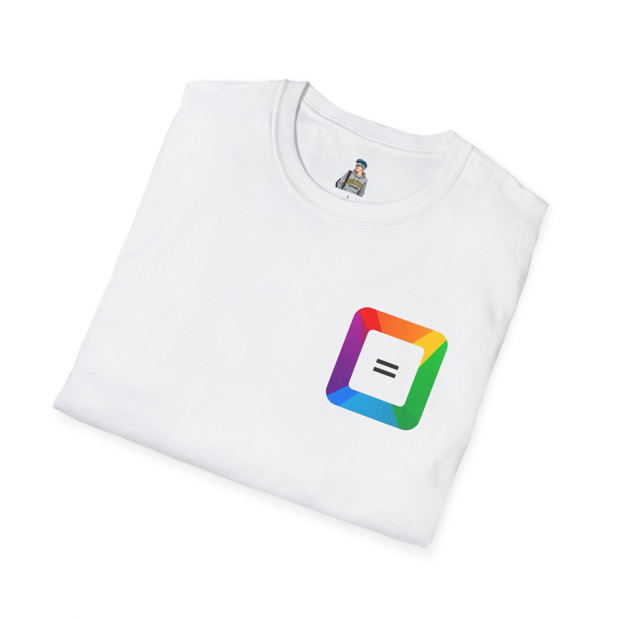 Pride - Theme Unisex Softstyle T-Shirt - "True freedom is Equality for ALL" - EqualiTees.Me