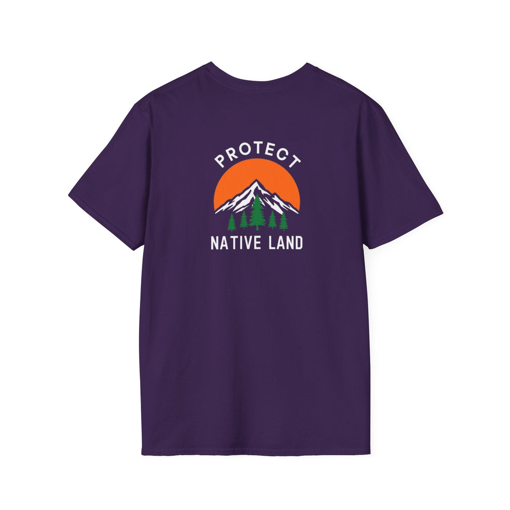 Protect Native Land Softstyle Unisex T-shirt - EqualiTees.Me