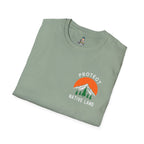 Protect Native Land Softstyle Unisex T-shirt - EqualiTees.Me