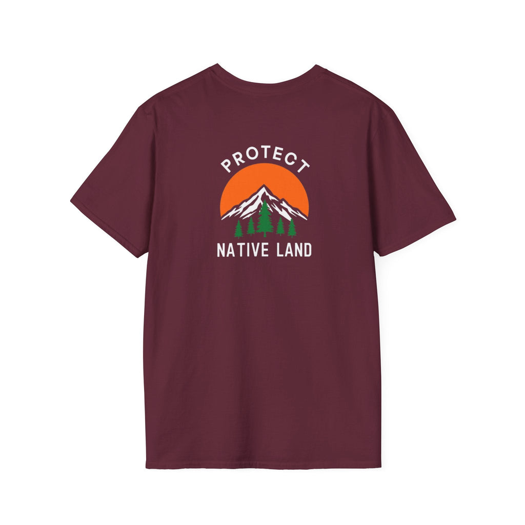 Protect Native Land Softstyle Unisex T-shirt - EqualiTees.Me