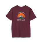 Protect Native Land Softstyle Unisex T-shirt - EqualiTees.Me